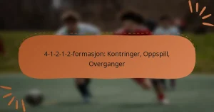 4-1-2-1-2-formasjon: Kontringer, Oppspill, Overganger